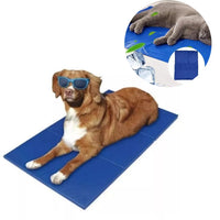Tapete Refrescante para Cães e Gatos 50 x 65 cm Azul
