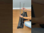 Vídeo ilustrativo de mesa dobrável para camping. Modelo equivalente: aparência, medidas e acessórios podem variar. Confira as características e os itens inclusos na descrição.